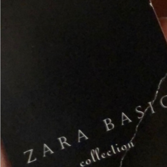 Zara Cream Sheer Drawstring Top - Picture 11 of 12